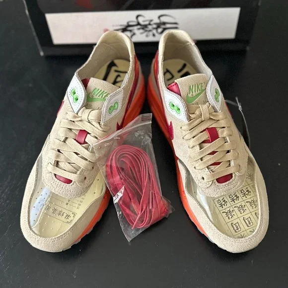 Nike CLOT x Air Max 1 'Kiss of Death' 2021 - Picture 11 of 16